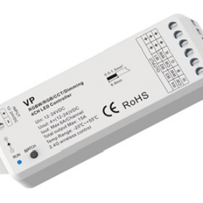 Контроллер VP RGBW SMART-K13-SYNC (12-24V. 4х3A. 2.4G)Цена 2520р